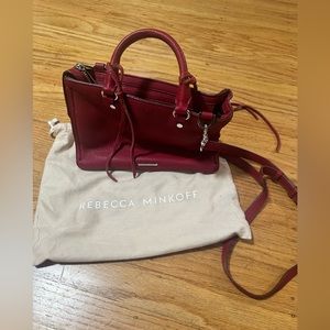 Rebecca Minkoff Raspberry leather purse